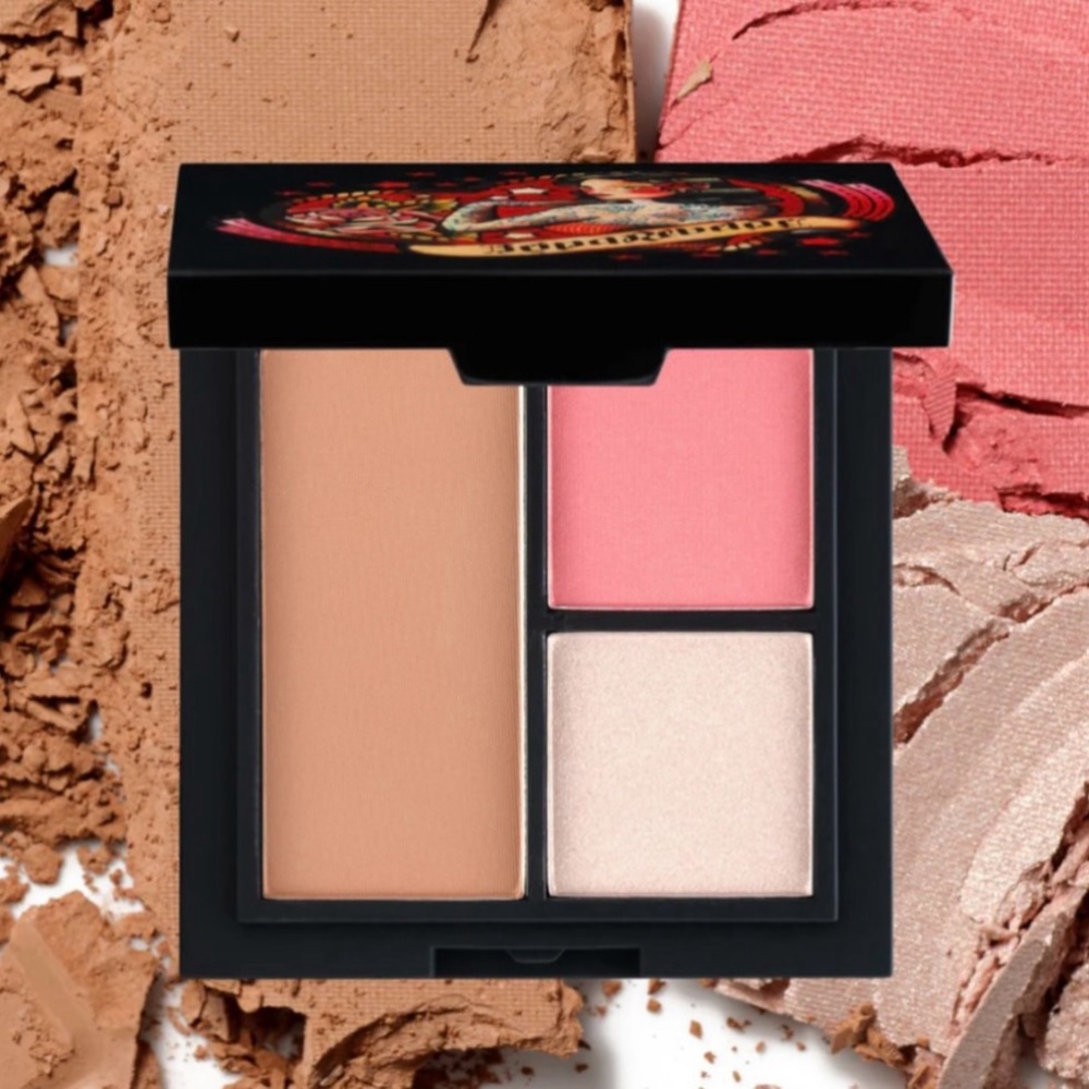 Reina Rebelde ON YOUR FACE Contour + Color Trio Palette • Anadora | New In Box